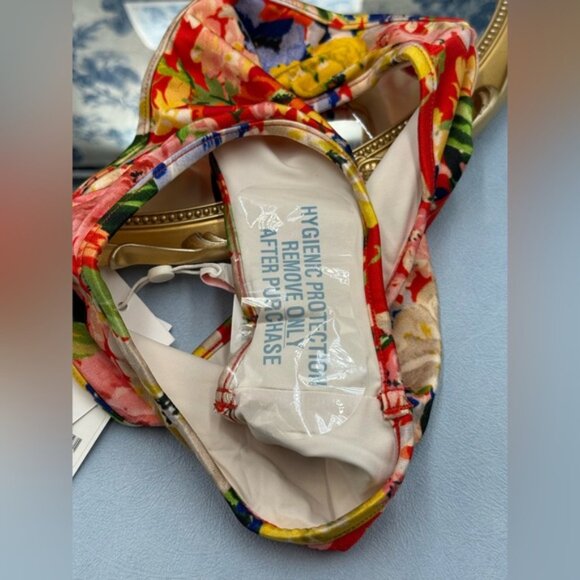 🆕 ZIMMERMANN KIDS 🧿 NWT Alight Crochet Wave Bikini, Red Floral - Sz 10 Y - Picture 12 of 13